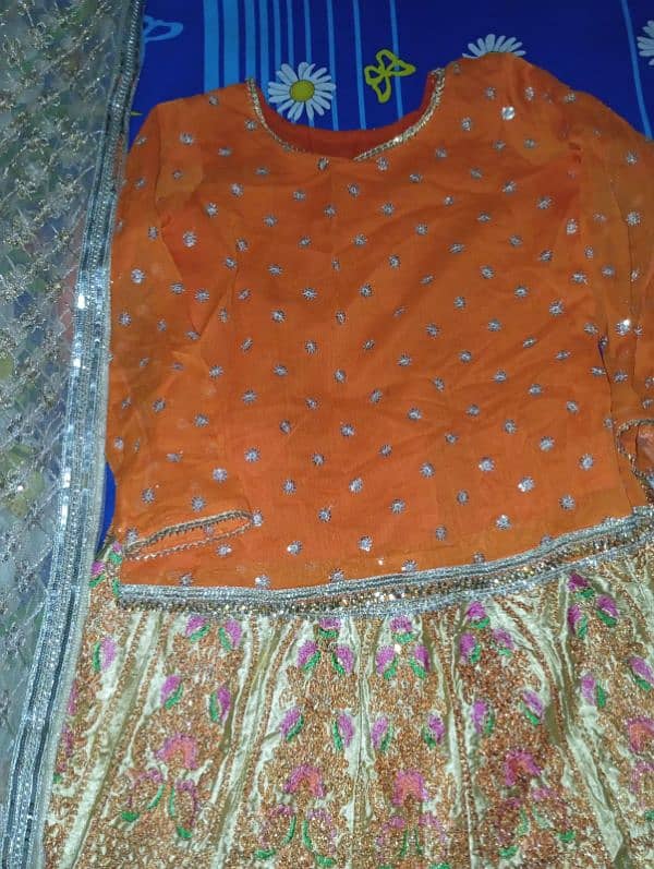 shirt, lehenga, dupatta 3