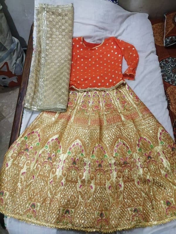 shirt, lehenga, dupatta 6