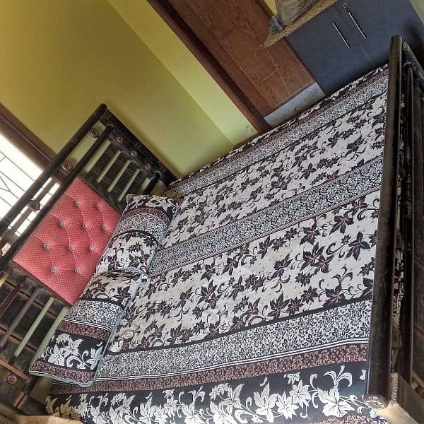 Iron bed and sofa set and storage box 1