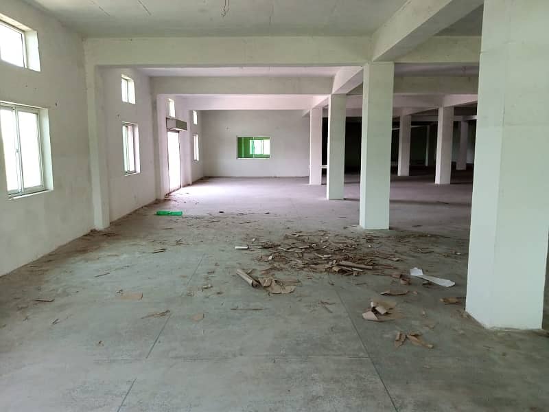 26000 Sq. Ft. double story Factory Available For Rent on main Defence Road Lahore 6