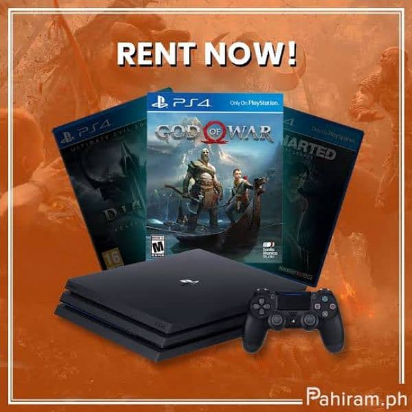 PS4 FOR RENT 0