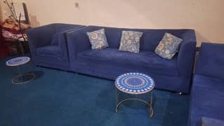 Sofa+3 tables and cusions  for sale [03350474726]