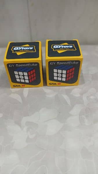 Pack of 9 New Condition Rubik's Cube with Box in Only 1999 13