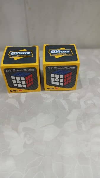 Pack of 9 New Condition Rubik's Cube with Box in Only 1999 16