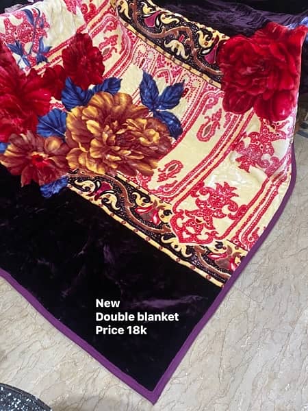 double and single blankets for sale brought from Bahrain 0