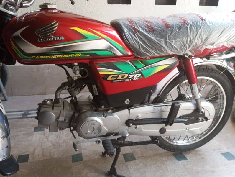 HONDA 70 PH NO 03009468591 LIKE NEW BIKE 2022 1