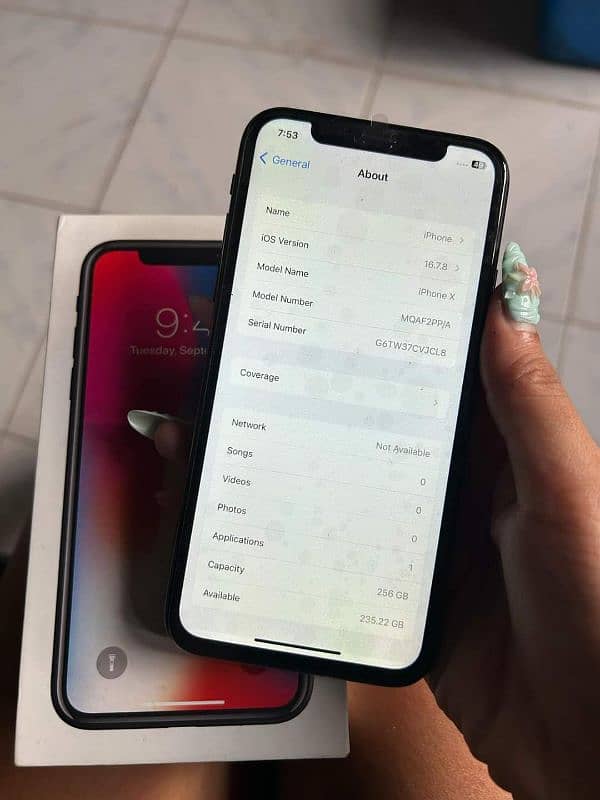 iPhone x Max for sale my WhatsApp number03269098860 0