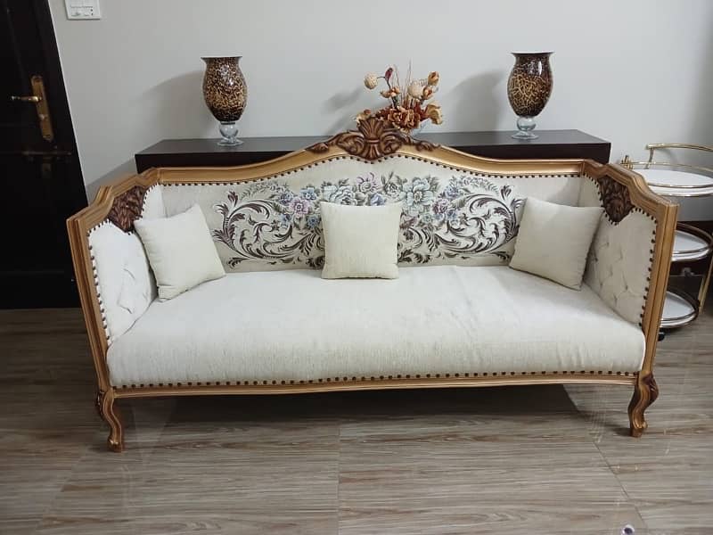 sofa | sofa set | 5 seater sofa | sheesham wood sofa | Luxury sofa set 1