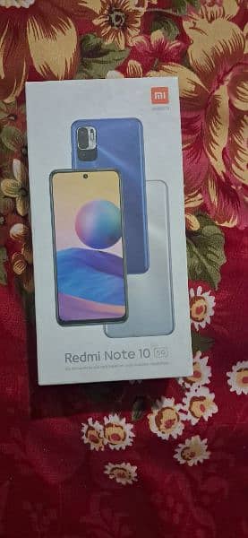 Redmi Note 10 5G 6/128 with original box offical pta proved 2