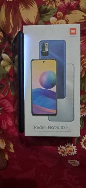 Redmi Note 10 5G 6/128 with original box offical pta proved 5