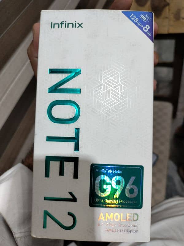 Infinix Note 12 with box 3