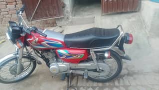 Honda CG 125 Red culer 2022 model 0