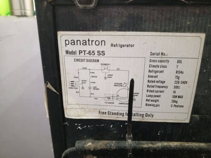 Room fridge Panatron 5