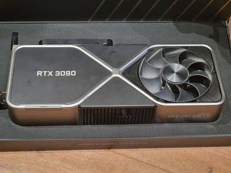 Nvidia Founders edition graphics card GPU 3090 2