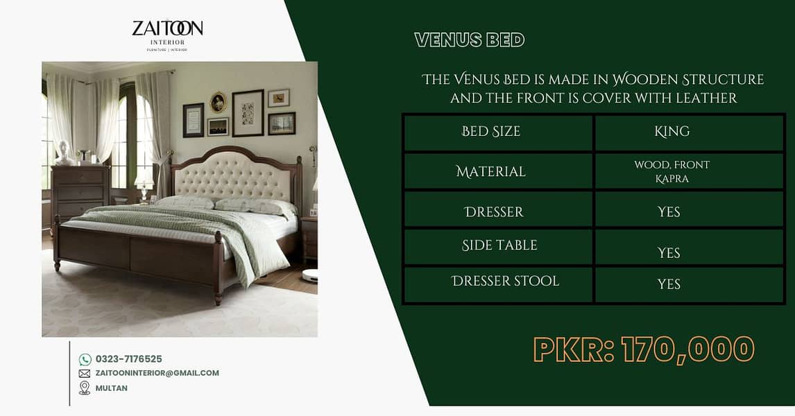 Executive Bed Set Furniture Set 2