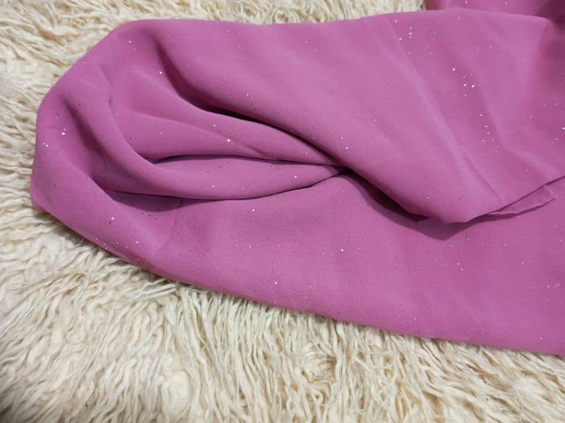 Glitter viscous plain hijab scarf for girls women 4