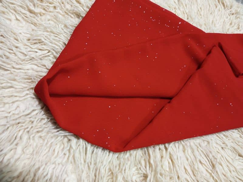 Glitter viscous plain hijab scarf for girls women 14