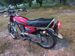 Honda 125 CG 2008 model Rawalpindi number argent for sale 0