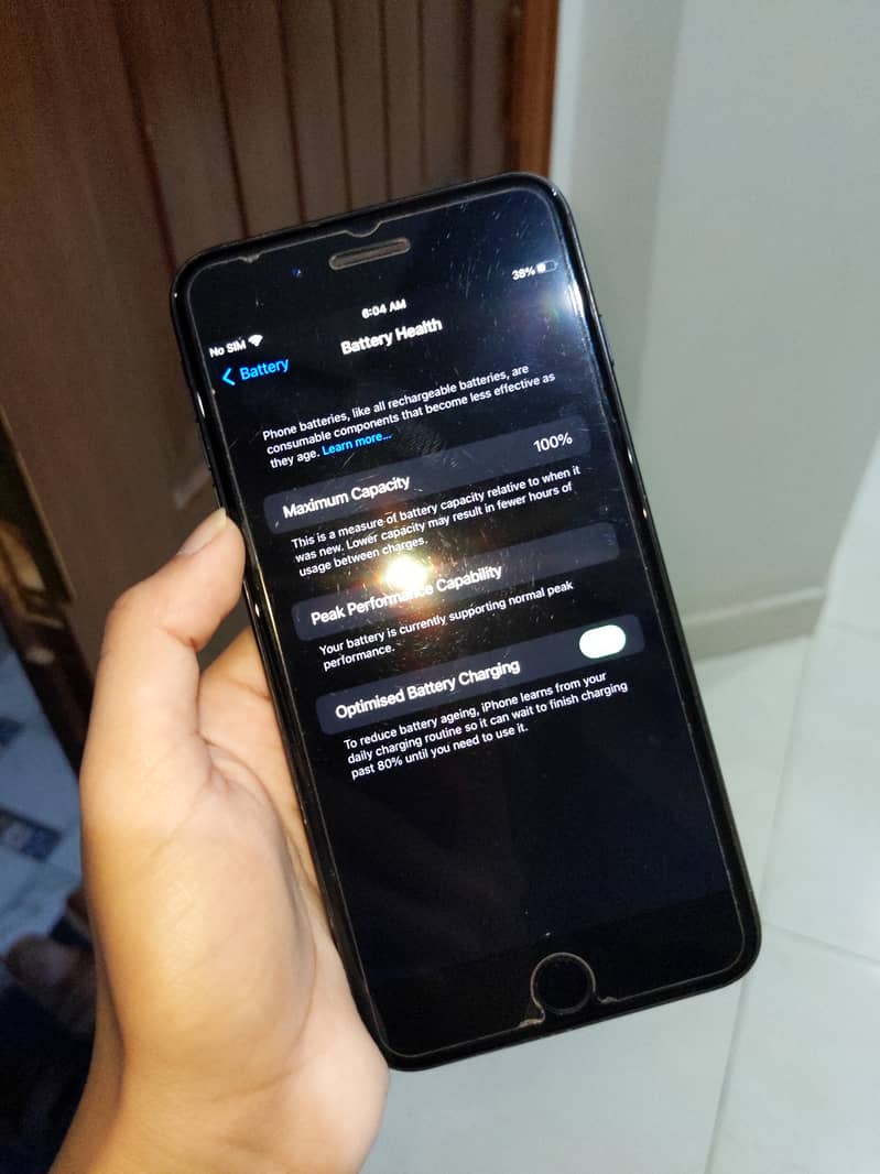 Iphone 7 plus 128gb PTA Approved black 7