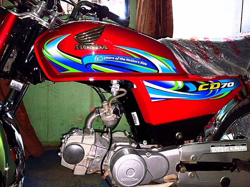 Honda CD 70 sell new condition 7