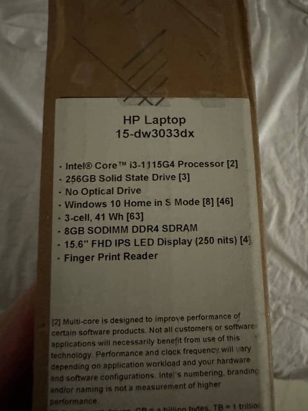 Brand new HP i3 16gb ram laptop 1