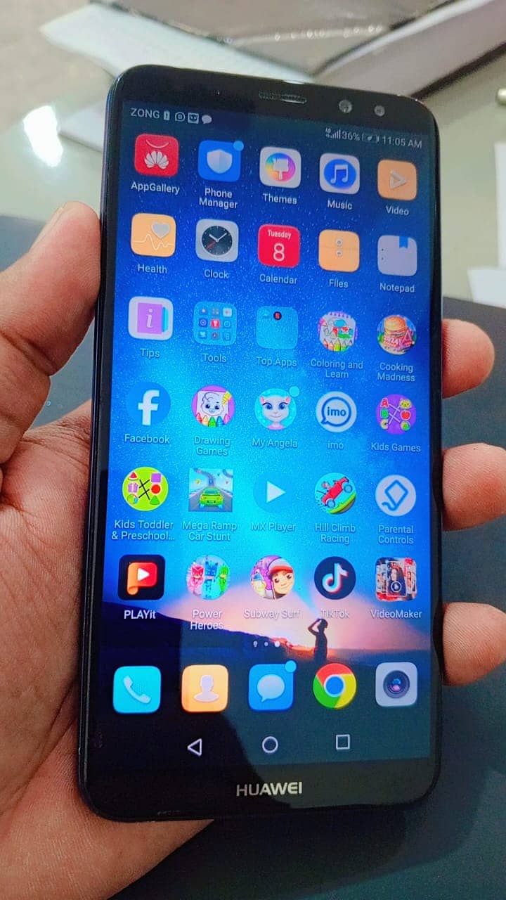 Huawei mata 10 lite With Box 4\64 5