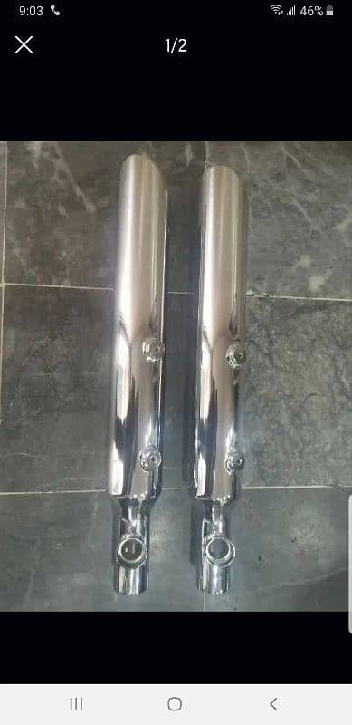 Harley Davidson shorty muffler 1