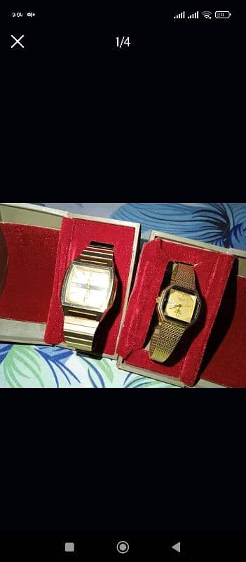 Seiko man and woman watches 0