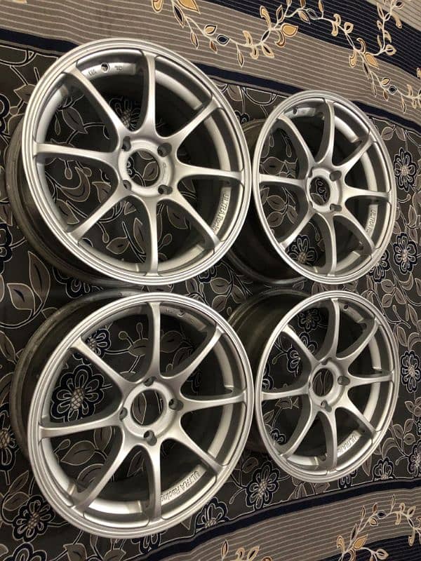 Advanti Ultra Racing 15 inch 100 pcd 6.5jj rims 2