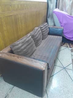 sofa cum bed (Diamond Foam) & Chairs