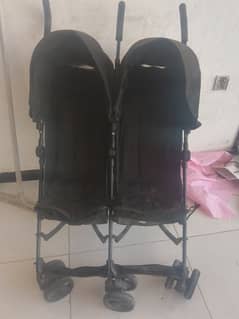 twin baby walker urgent for sale