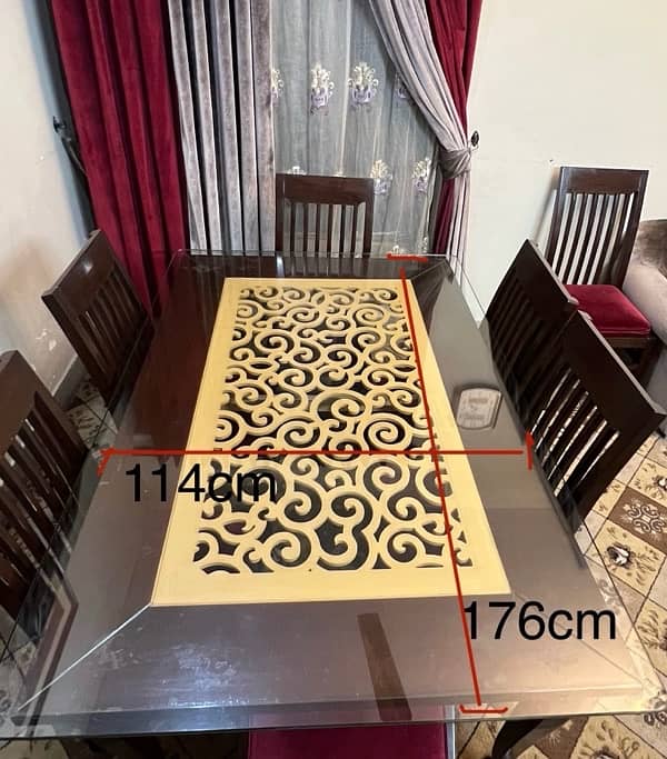 Solid Wood Dining Table. 3