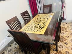 Solid Wood Dining Table. 0