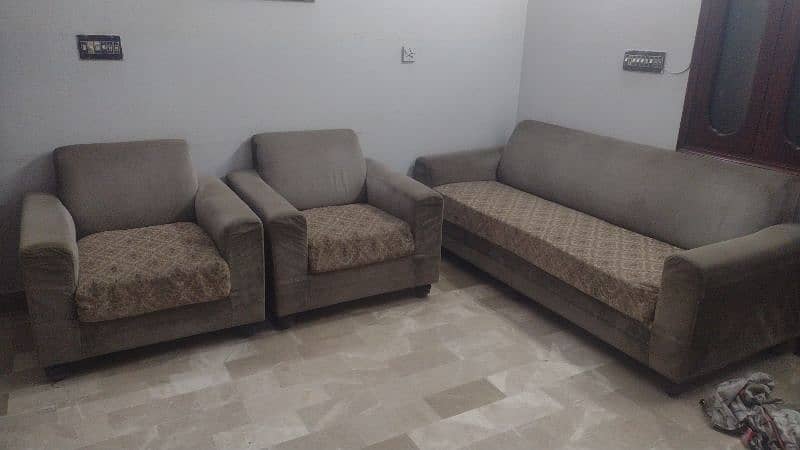 full cushion 5seater sofa set 0