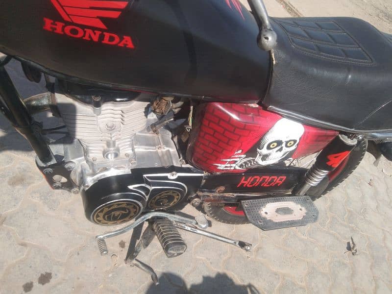 HONDA 125 Lahore Nbr Janian Teki tape 2