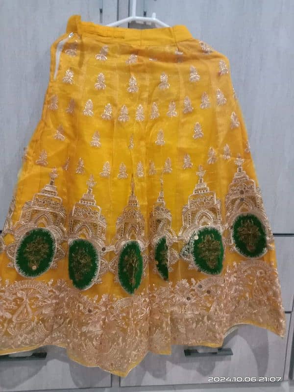 Mehndi dress 1