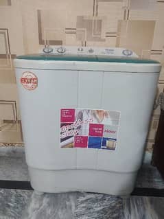 Haier semi automatic twin tub washing machine