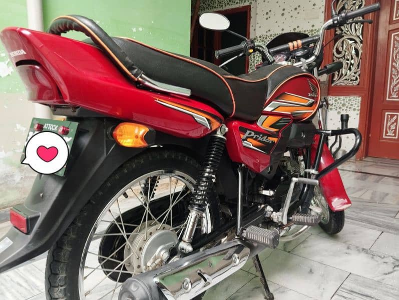 Honda 2023 Pridor CD100, Attock register 1