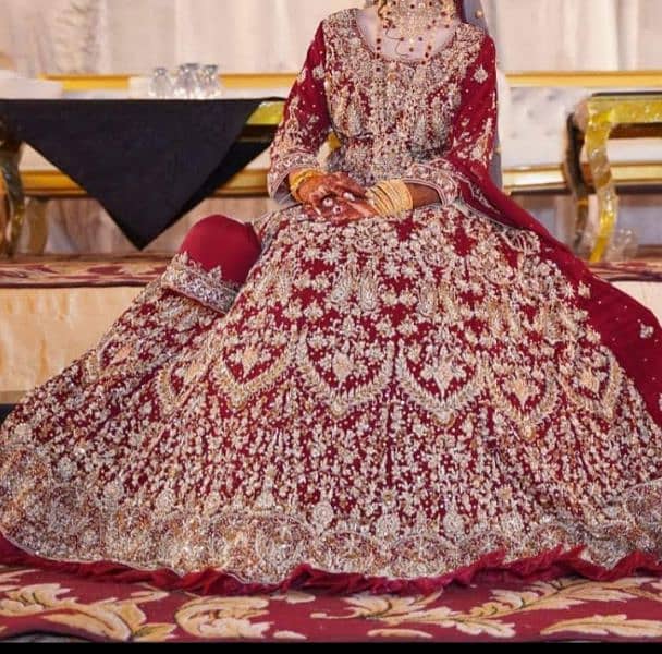 barat lehnga Designer lehnga 1