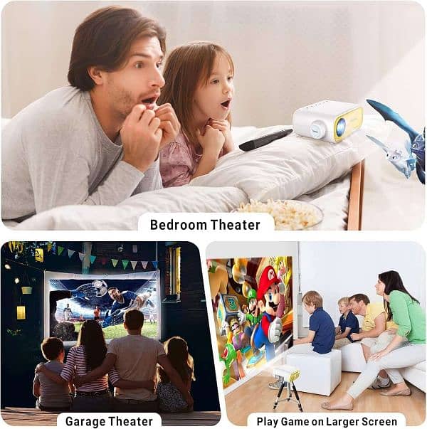 ELEPHAS Portable Mini Projector 5