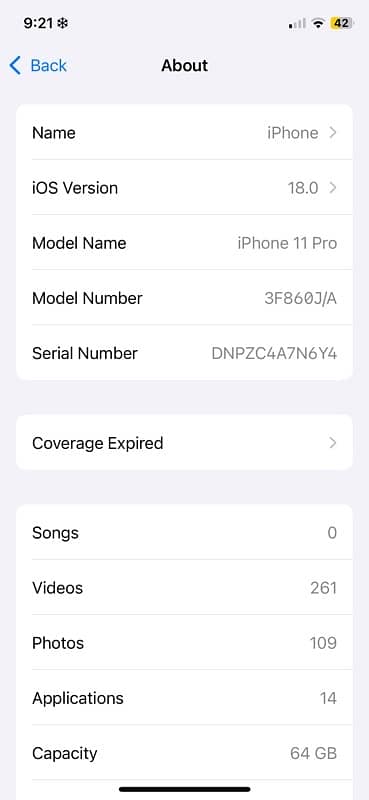 iPhone 11 Pro pta approved 2