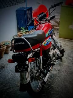 Honda CD70 2024 model condition all okay lush condition