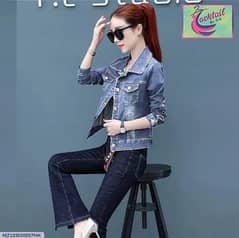 Women's Blue jeans jacket