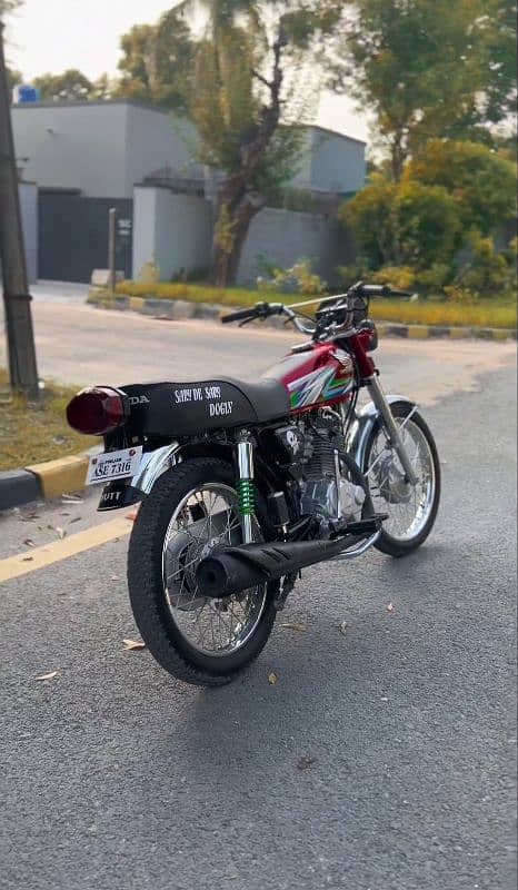 Cg 125 urgent sale 23 model 4