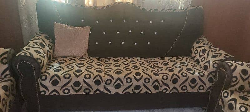 Brown Sofa set 1, 2, 3 seater 2