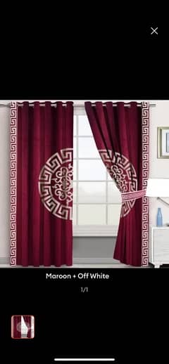 welvet curtains