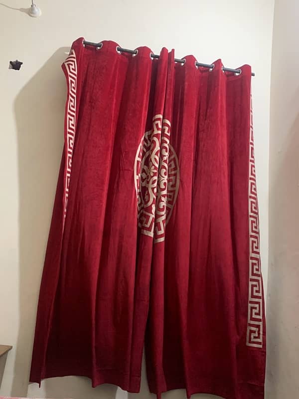 welvet curtains 1