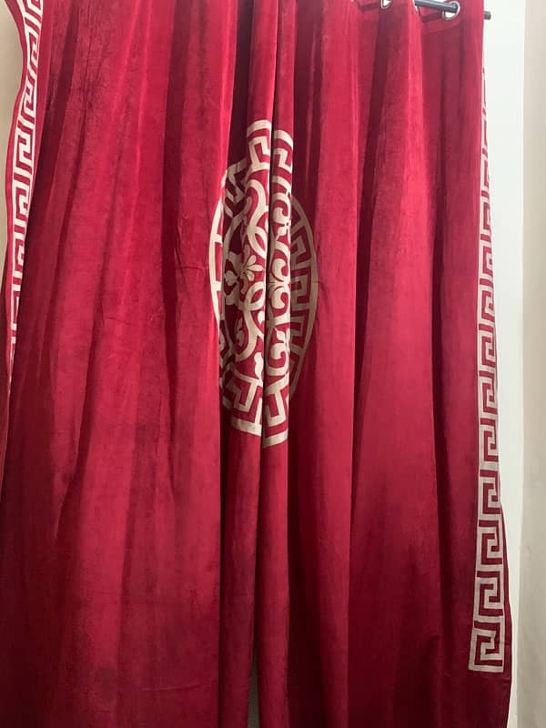 welvet curtains 2