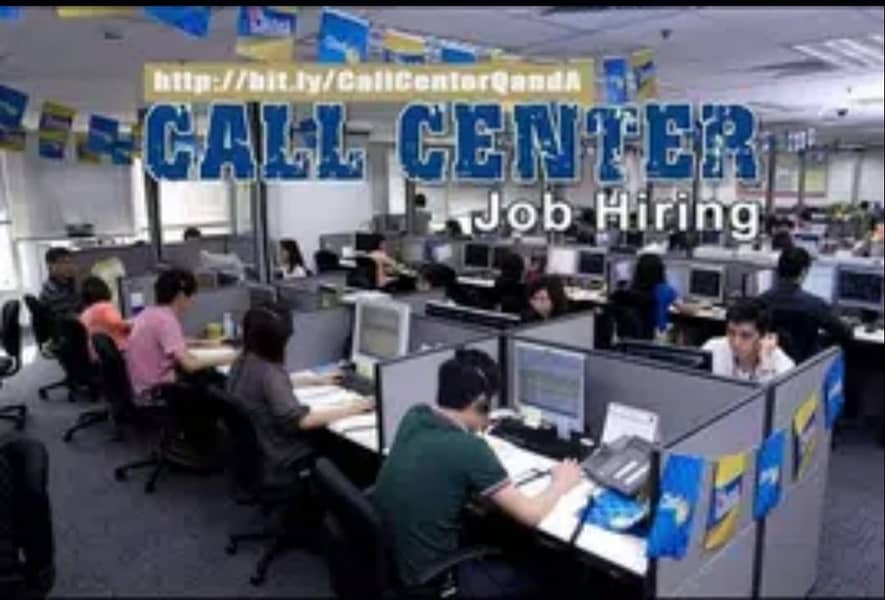 Call Center jobs Urdu+English available for both male & female 1