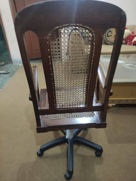 Wooden Durable Revolving Chair For Sale | Office Chair 2